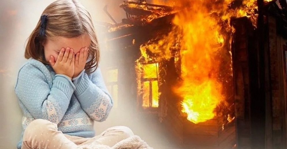 Шалость детей с огнем – довольно распространенная причина пожара